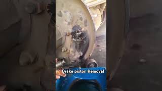 brake piston Removal ytstudio automobile experiment youtubeshorts mechanical experiment [upl. by Vidal549]