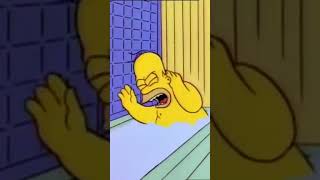 Simpsons Clips Bart hits homer with chair simpsons animation homersimpson [upl. by Hanan]