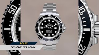 Rolex SeaDweller 40mm Ceramic Bezel [upl. by Harlan]