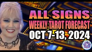 Oct 713 2024 2024 In5D Free Weekly Tarot PsychicAlly Astrology Predictions [upl. by Philina]