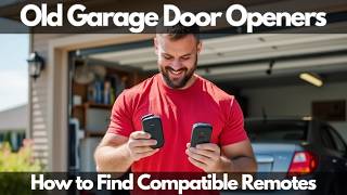 Finding Remotes amp Keypads for Older Garage Door Openers  The Information You Need [upl. by Havelock]