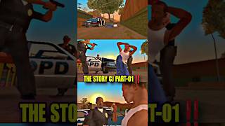 CJ Arrested Reason என்ன The Story of CJ Part01🤔‼️gtasanandreas gta shorts [upl. by Maretz492]