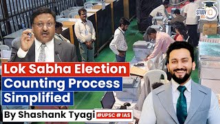 How Does The Counting Process of Elections Happen in India  Know All About it  StudyIQ IAS [upl. by Nessah]