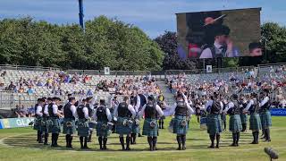 Inveraray and District Pipe Band Cameronian Rant MSR  World Pipe Band Championships 2022 [upl. by Inahs157]