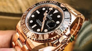 ROLEX  GMT Master II Root Beer Everose  New 2018 Smoking HOT [upl. by Cargian286]