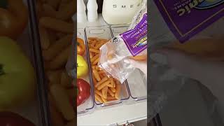 ASMR Fridge Restocking 🥑🥗🥨🥛 asmr asmrvideo asmrsounds restock satisfying momlife organization [upl. by Arman9]