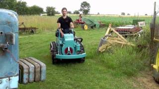 Ransomes MG5 Crawler Tractor  Drive By [upl. by Pugh]