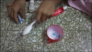 how to make slime without activator and borax [upl. by Lissak]