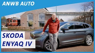 Skoda Enyaq iV 2021 NIET LANGER VEEL VOOR WEINIG  ANWB autotest [upl. by Suiramed]