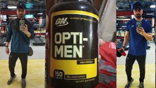 Optimum Nutrition ON OptiMen Multivitamin 150 Tablet [upl. by Nowad]