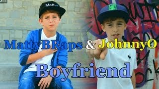 MattyBRaps amp JohnnyOsings  Boyfriend cover Justin Bieber 2012 [upl. by Solomon664]