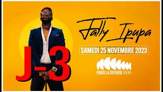 🔴 FALLY IPUPA PARIS LA DEFENSE ARENA J3 SOLD OUT LES INVITES [upl. by Rehpotsrihc428]