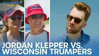 Jordan Klepper vs Wisconsin Trump Supporters  The Daily Show [upl. by Meir72]