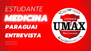 ENTREVISTA COM UMA ESTUDANTE DE MEDICINA PARAGUAIUMAX [upl. by Ayotna]