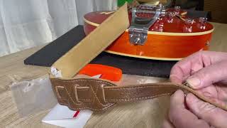 Fender Strap Lock Installation On Gretsch [upl. by Asseneg]