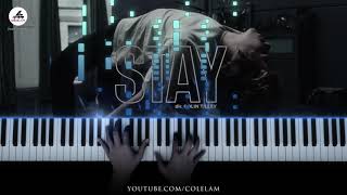 Stay Piano Tutorial  The Kid LAROI  Justin Bieber  Cole Lam [upl. by Srini]