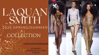 2025 SpringSummer Fashion Week Trends LAQAUN SMITH COLLECTION [upl. by Enytnoel]