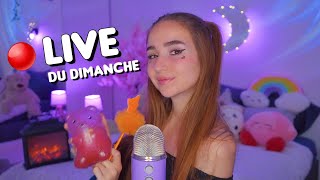 ASMR LIVE pour se détendre 🩷 [upl. by Tomi616]