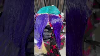 im OBSESSED with the magic that is XMONDOHair Catch these 7 vibrant colors at sallybeauty [upl. by Acimak]