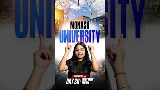 Monash University 2024  Courses QS Ranking Placement Scholarship 2024 [upl. by Aniretac]