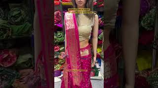 New collection😦 silk Fabric ambadal onlineshopping bandhani saree bandhanisaree viralvideos [upl. by Khano]