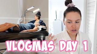 medical procedure gone wrong  my FIRST beauty procedure  vlogmas day 1 [upl. by Teryl]