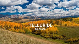 Fall Colors in Telluride Colorado [upl. by Hakaber310]