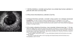 Heavy coronary thrombus [upl. by Dara17]