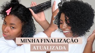 FINALIZANDO O CABELO COM NOVO CORTE Camila Nunes [upl. by Ern402]