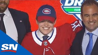 Montreal Canadiens Select Cole Caufield 15th Overall In 2019 NHL Draft [upl. by Lisle628]