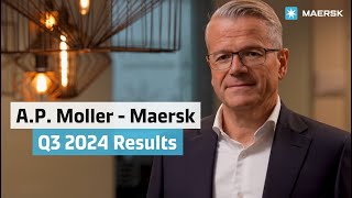 Maersk CEO Vincent Clerc We continued to deliver strong business performance in Q3 [upl. by Onivla]