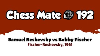 Samuel Reshevsky vs Bobby Fischer • Reshevsky Fischer 1961 [upl. by Herriott800]