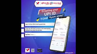 Vyom UPI ID Registration  Union Bank of India [upl. by Oriel]