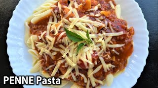 How to make Simple and Easy PENNE PASTA RECIPE  Penne Pasta in Italian Tomato Sauce [upl. by Hux63]