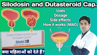 Silodosin 8 mg and dutateride 05 mg  silodal 8 mg tablet uses in hindi [upl. by Caton246]