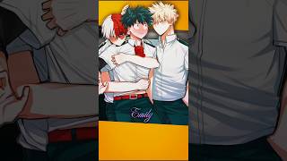 The best trio😂❤️anime mha bnha myheroacademia deku bakugou todoroki fyp memes edit shorts [upl. by Consolata832]