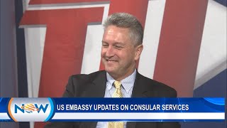 US Embassy Updates On Consular Services [upl. by Lozar82]