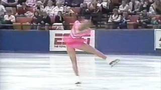 Tonya Harding USA  1989 Skate America Exhibition Performances [upl. by Boatwright995]