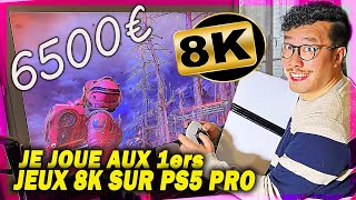 J’installe la PS5 Pro sur une télé 8K et je teste les 1ers jeux 8K aussi  7 300€ de matos [upl. by Lemaj451]