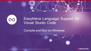 Easytrieve Visual Studio Code Extension Compile and Run on Windows [upl. by Casandra257]