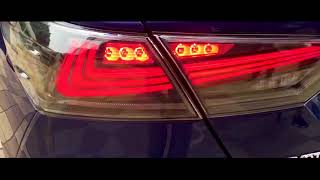 2018 Toyota Camry LESEXSE Lexus Style Tail Lights [upl. by Adnuhsar368]