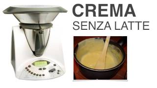 Crema Senza Latte Bimby [upl. by Elson]