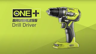 Ryobi ONE 18V Cordless Brushless Drill Driver Introduction R18DD5 [upl. by Ardnuaet297]