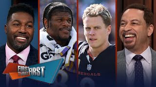 Ravens vs Bengals preview Tom Brady comments on Chiefs lack of production  FIRST THINGS FIRST [upl. by Sung]