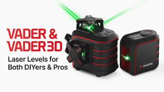 The VADERs Laser Levels for Both DIYers and Pros [upl. by Chamberlin]