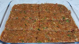 Lahmacun İçi Tarifi ve Malzemeleri [upl. by Erdua]