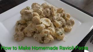 How to Make Homemade Ravioli Pasta [upl. by Auohc]