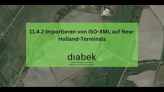 1142 Importieren von ISOXML auf NewHollandTerminals [upl. by Tadashi]