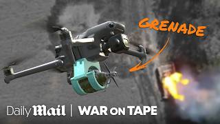 How Ukraines grenadedropping drones changed war  War on Tape  Daily Mail [upl. by Rasec]