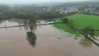 Hither Green Lane amp Abbey Park Golf Club Flood 20th Oct 2023 [upl. by Anahir]